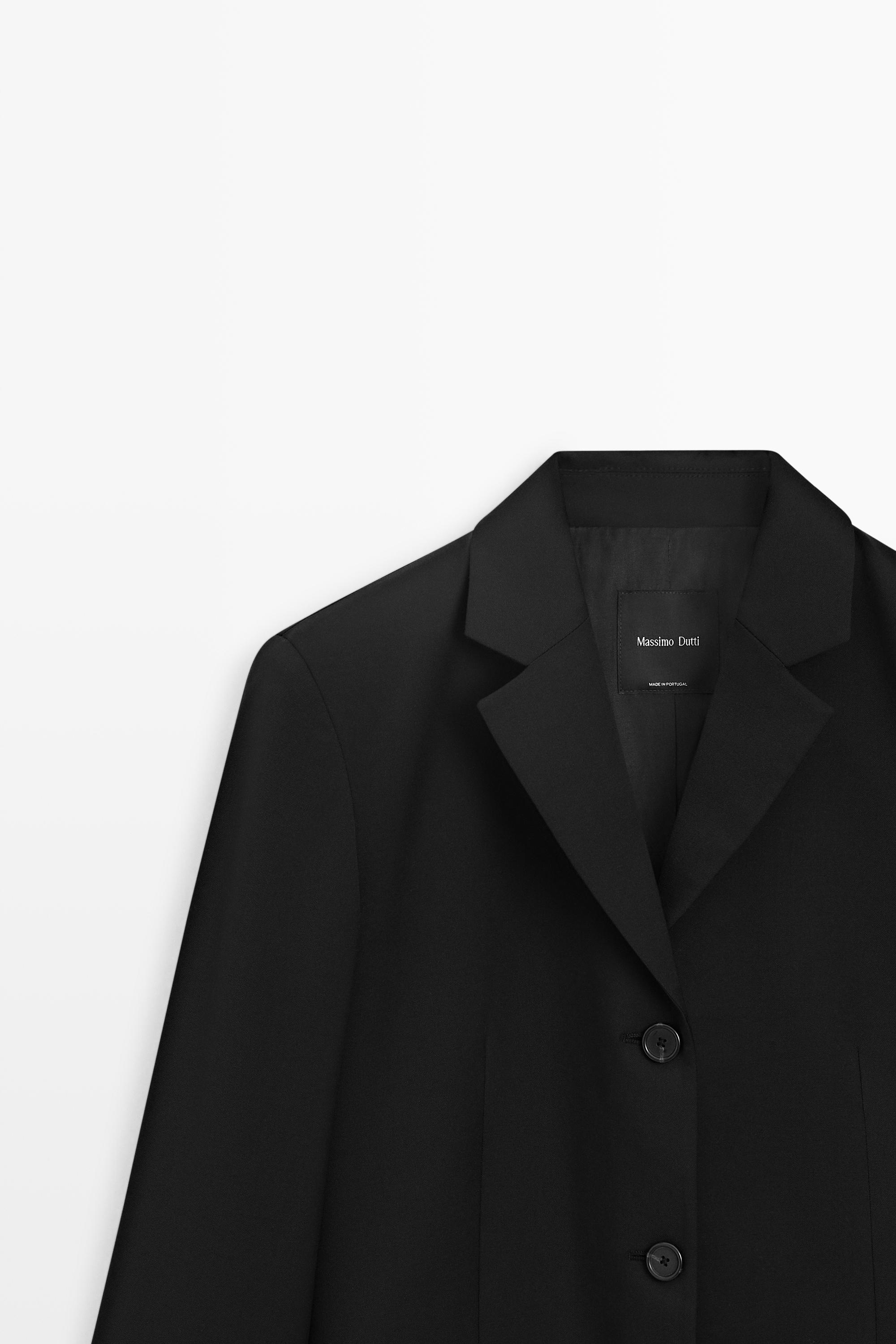 Blazer 100 % laine froide